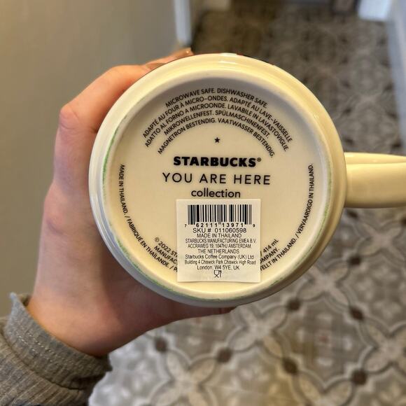 NWT Starbucks Strasbourg You Are Here Mug - Picture 5 of 6